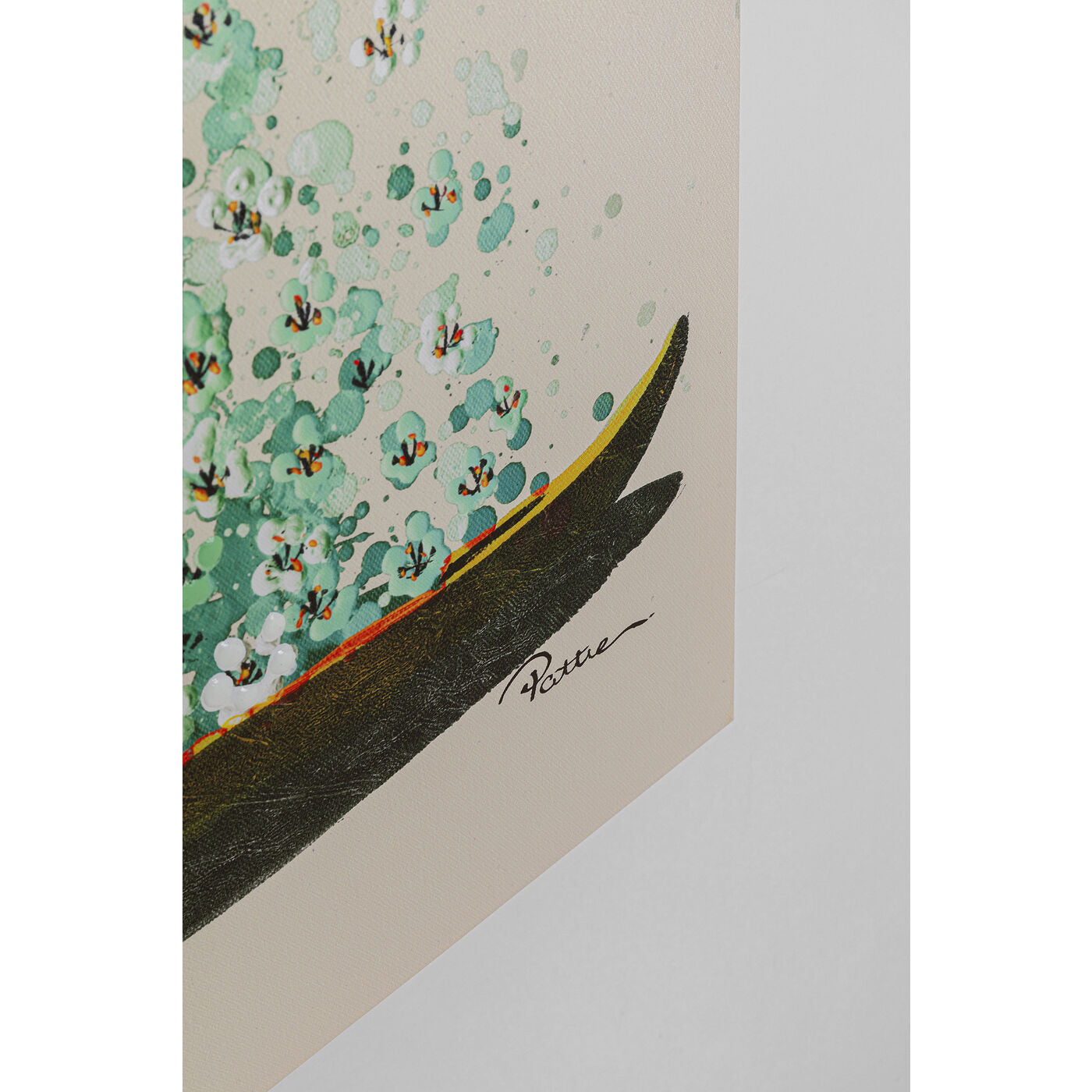 Flower Boat Canvas