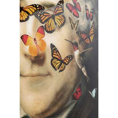 Glass Picture Noble Butterfly 100x150cm