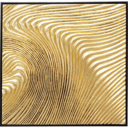 Wave Gold Art