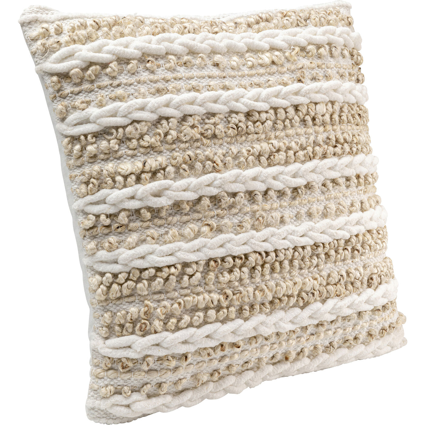 Cushion Loop Knit Beige 45x45cm