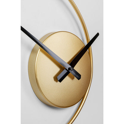 Wall Clock Circular Gold √ò74cm