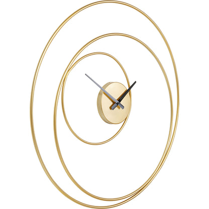 Wall Clock Circular Gold √ò74cm