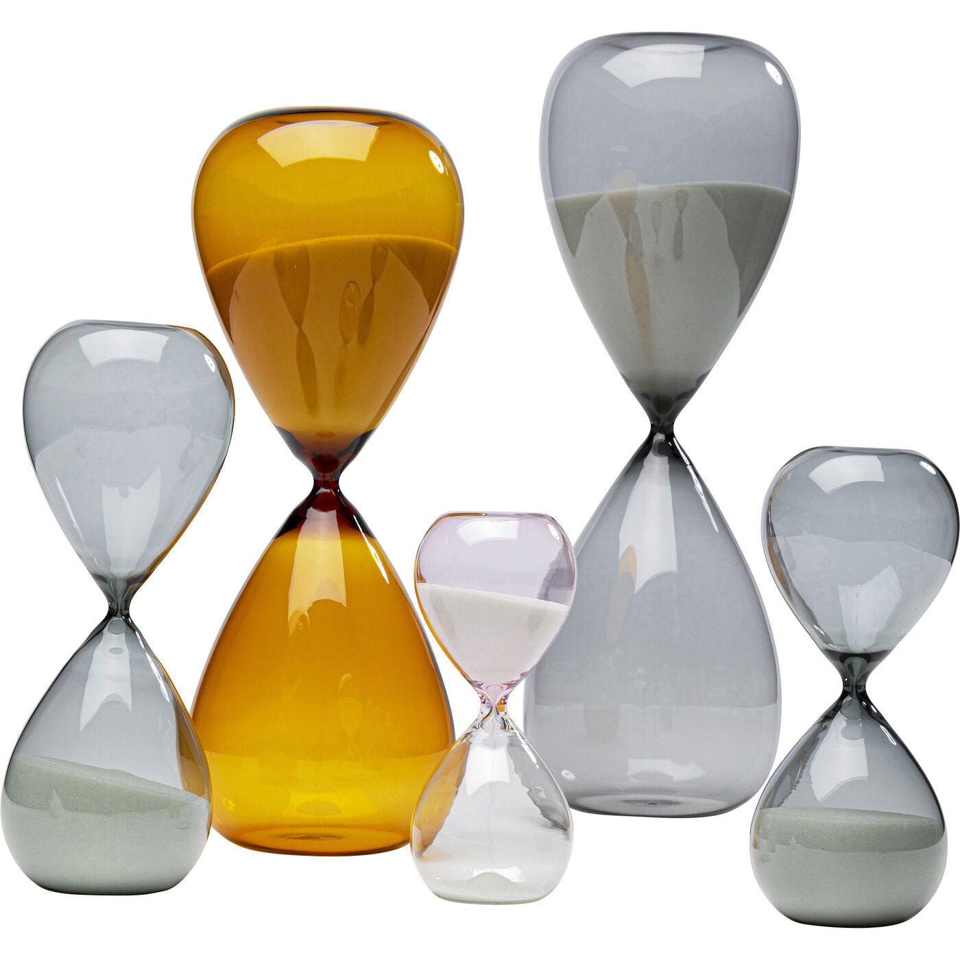 Hourglass Timer Clear 17cm