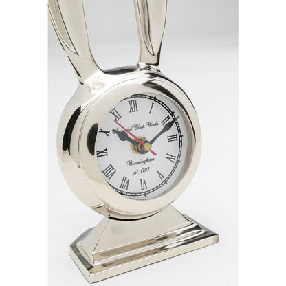 Table Clock Rabbit 10x21cm