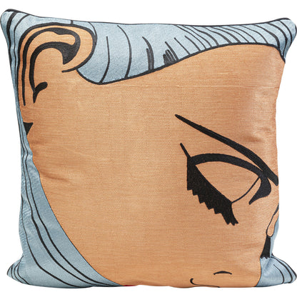 Comic Face Cushion