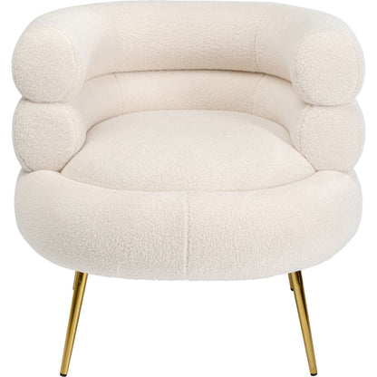 Designer Cream Armchair