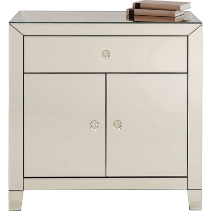 Dresser Luxury Gold 2Doors 1 Drawer - JULIA VENCE STORE