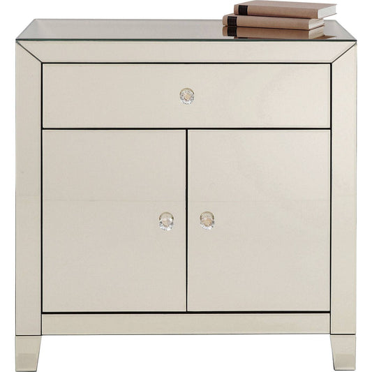 Dresser Luxury Gold 2Doors 1 Drawer - JULIA VENCE STORE