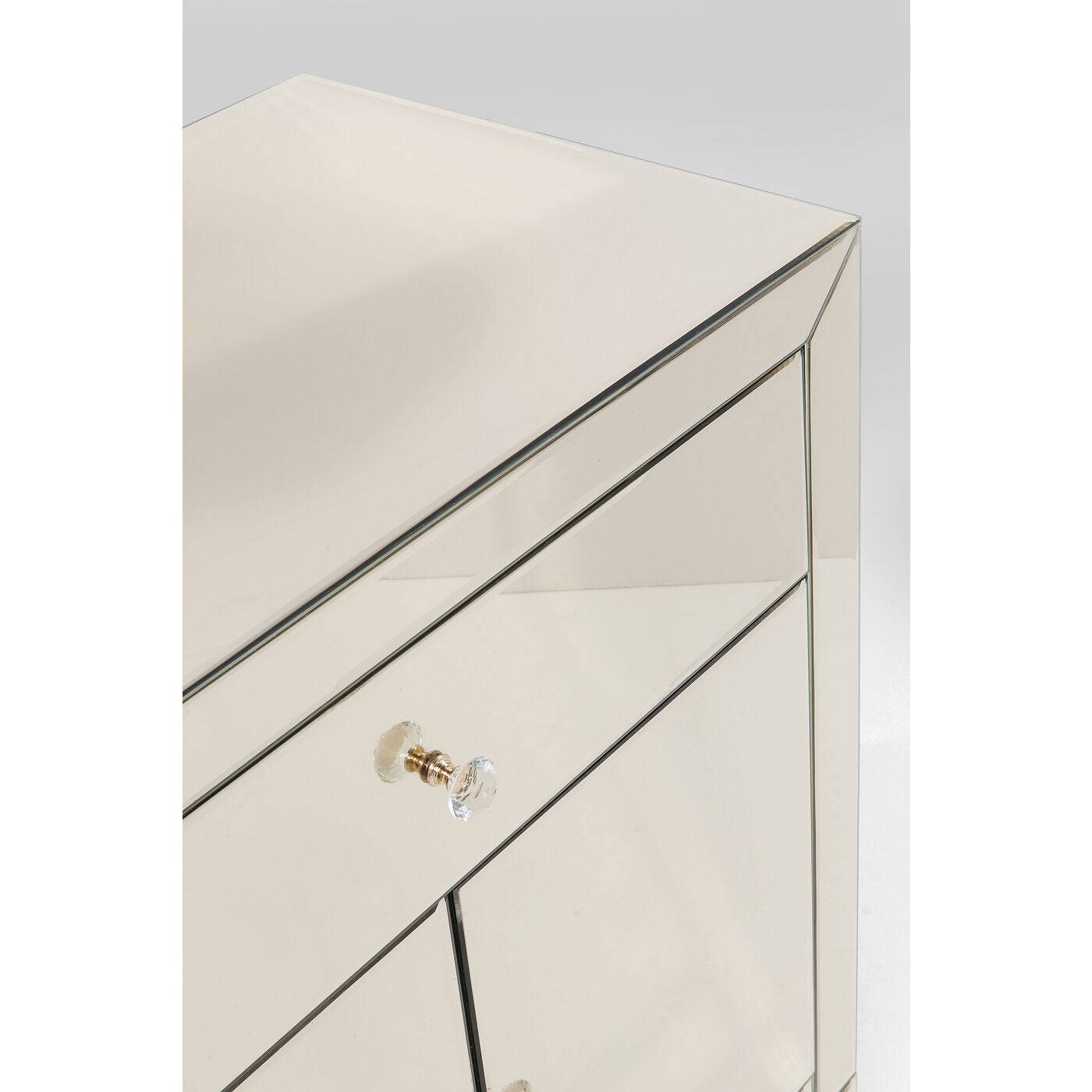 Dresser Luxury Gold 2Doors 1 Drawer - JULIA VENCE STORE