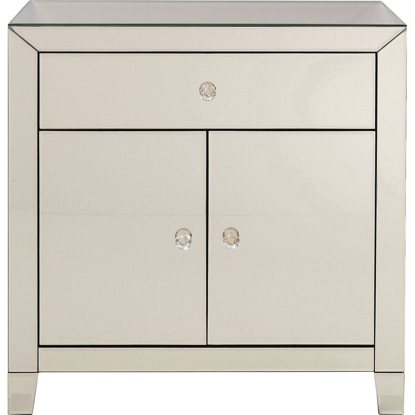 Dresser Luxury Gold 2Doors 1 Drawer - JULIA VENCE STORE