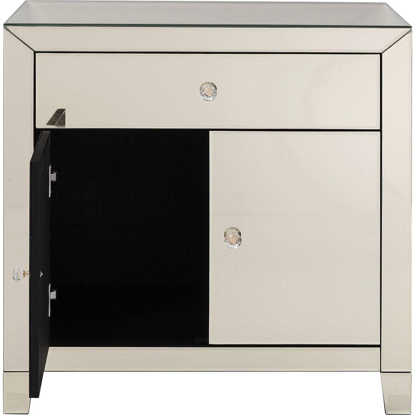 Dresser Luxury Gold 2Doors 1 Drawer - JULIA VENCE STORE