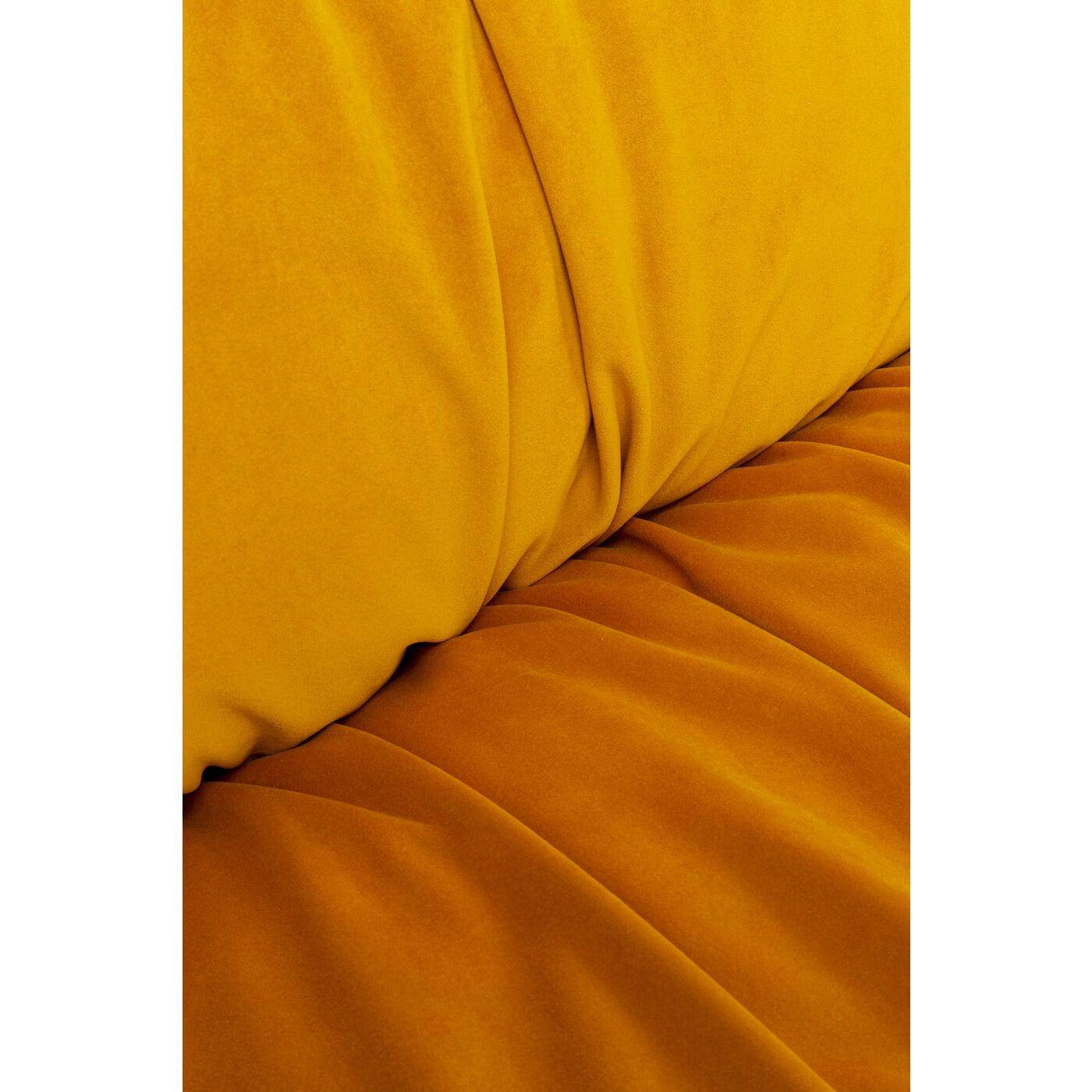 Yellow Velvet Armchair 