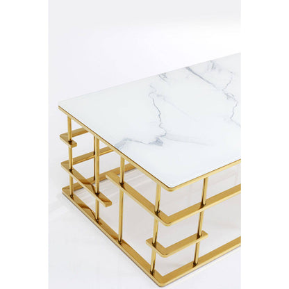 Marble Glass Coffee Table