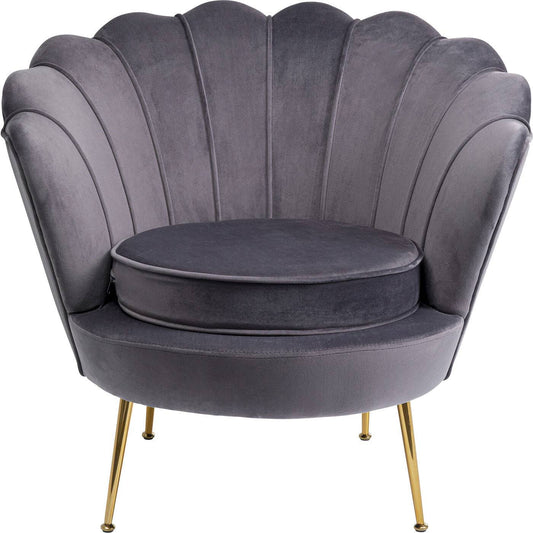 Armchair Water Lily Grey