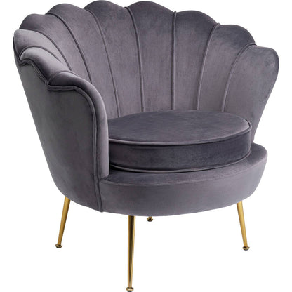 Armchair Water Lily Grey