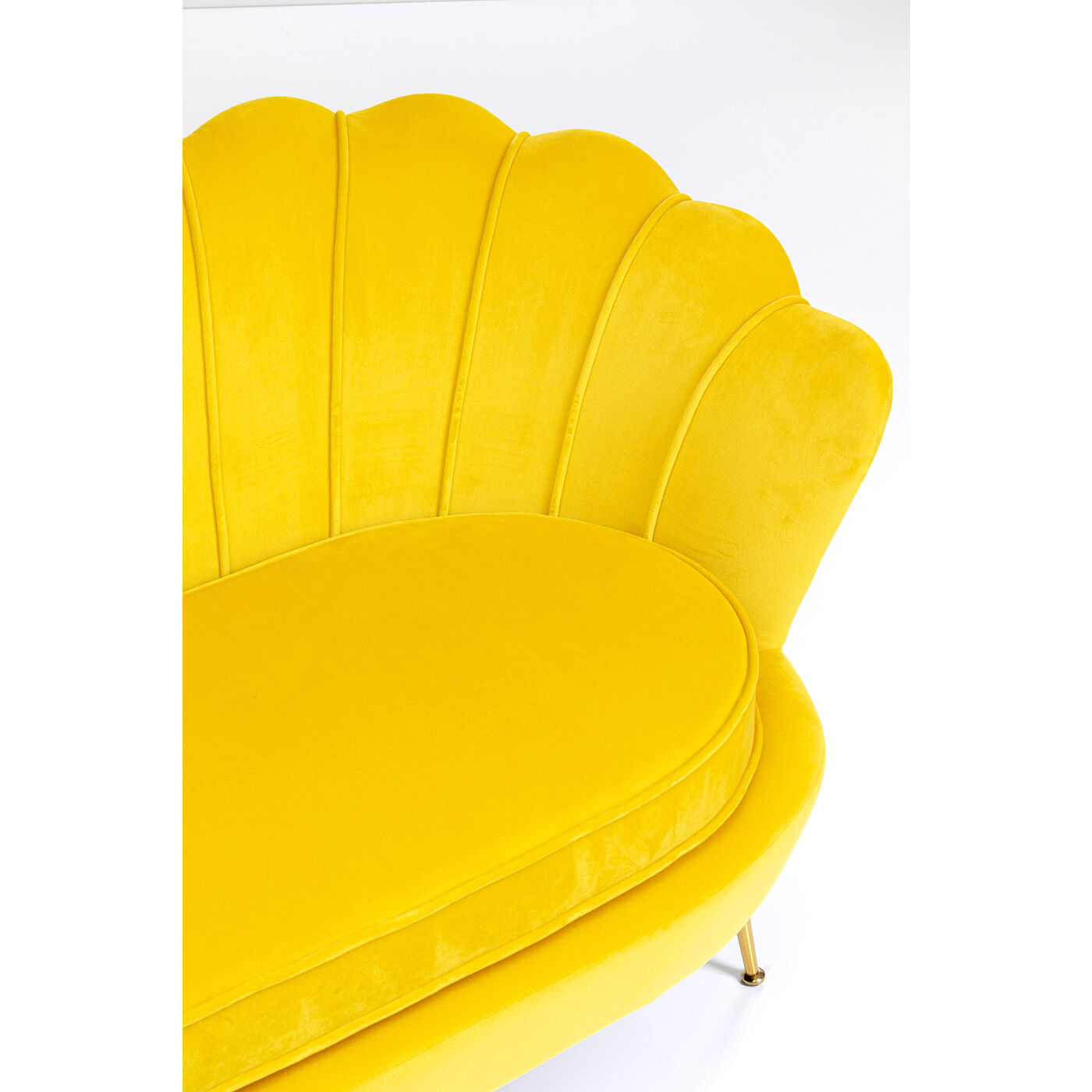 Sofa Water Lily 2 Seater Gold Yellow