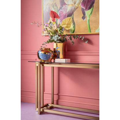 Console Table Clara Gold 145x76cm