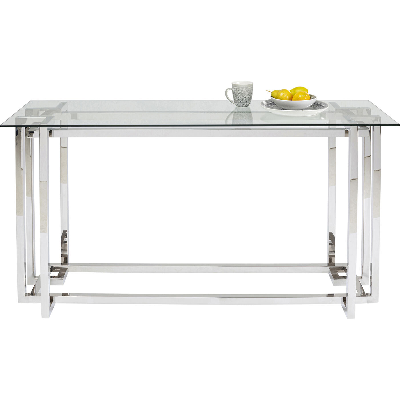 Console Table Clara Silver 145x76cm