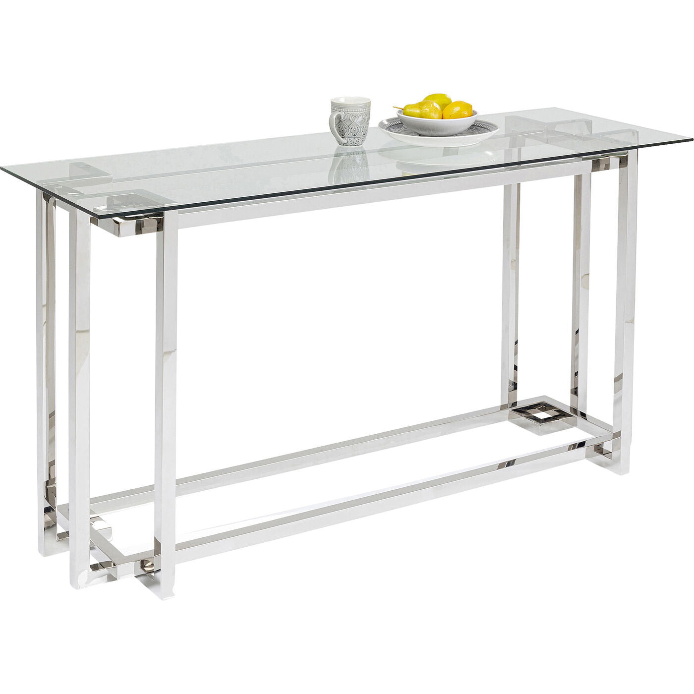 Console Table Clara Silver 145x76cm