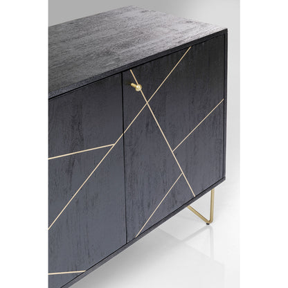 Sideboard Gold Vein 3 doors 145x82cm