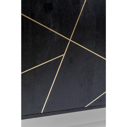 Sideboard Gold Vein 3 doors 145x82cm