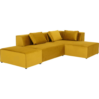 Corner Sofa Infinity Ottomane Amber Right