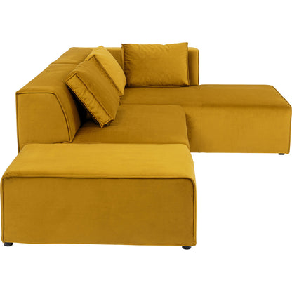 Corner Sofa Infinity Ottomane Amber Right