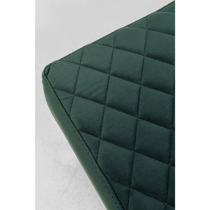 Bench Smart Velvet Dark Green Brass 90cm