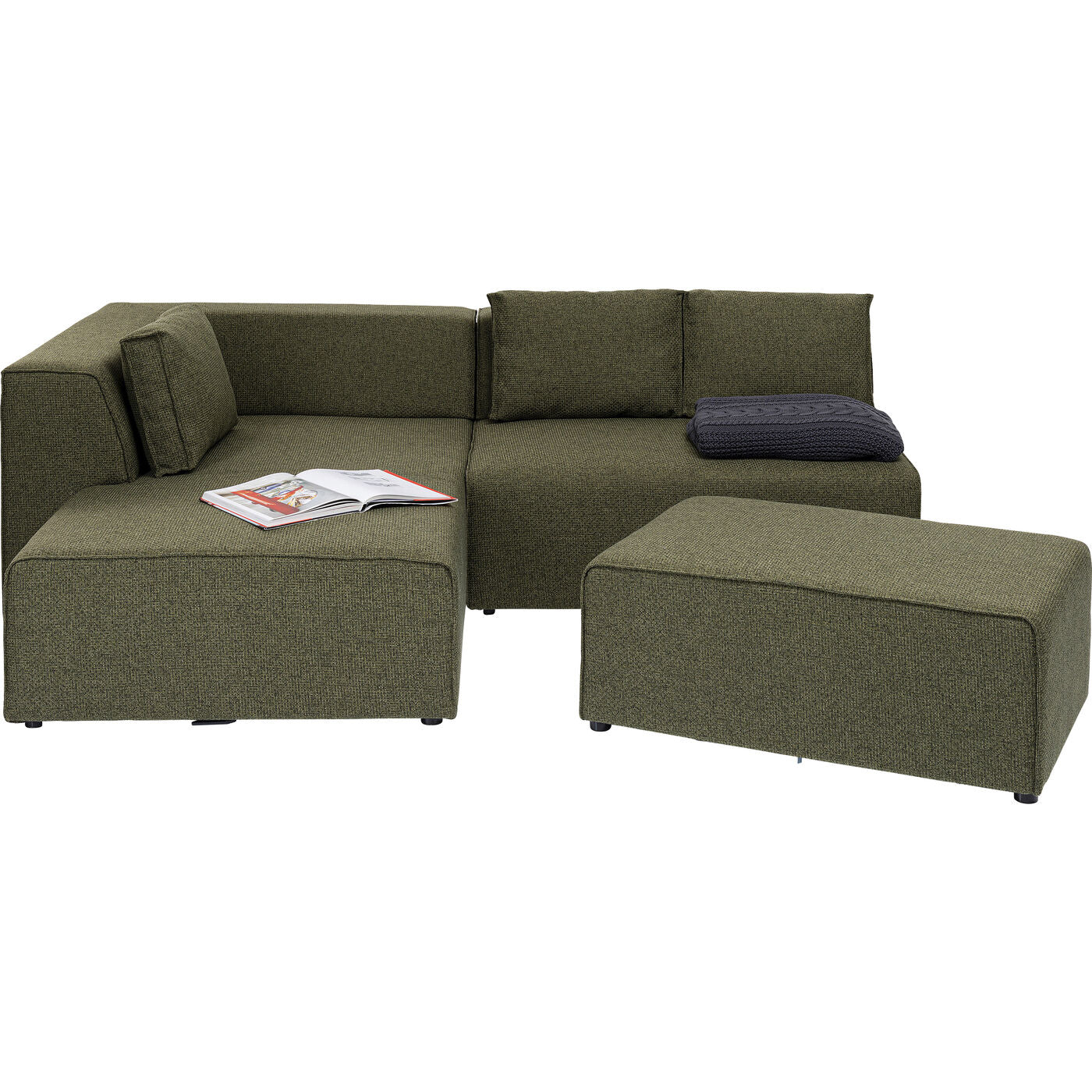 Corner Sofa Infinity Dolce Green Left