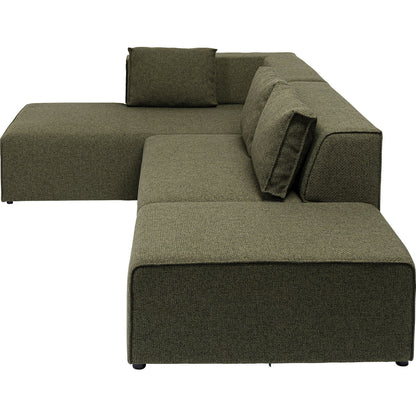 Corner Sofa Infinity Dolce Green Left