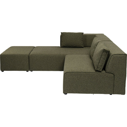 Corner Sofa Infinity Dolce Green Left