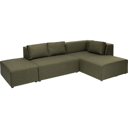 Corner Sofa Infinity Dolce Green Right