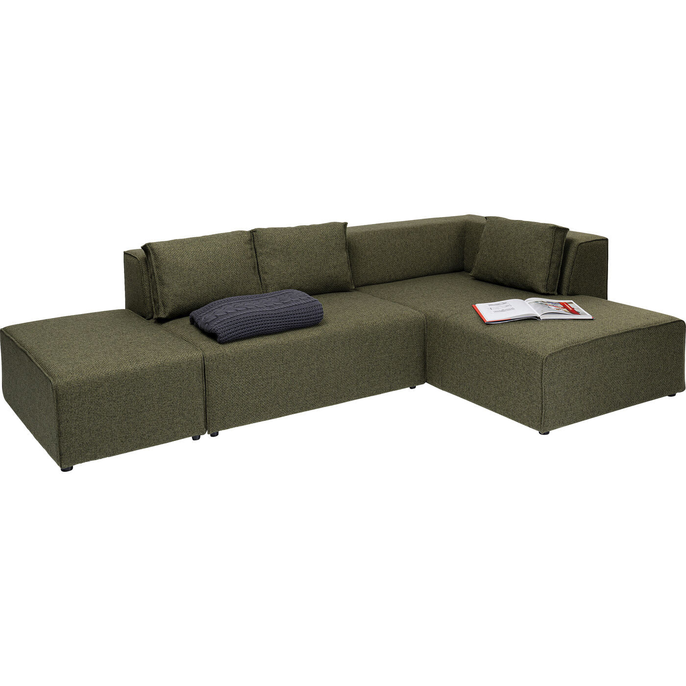 Corner Sofa Infinity Dolce Green Right