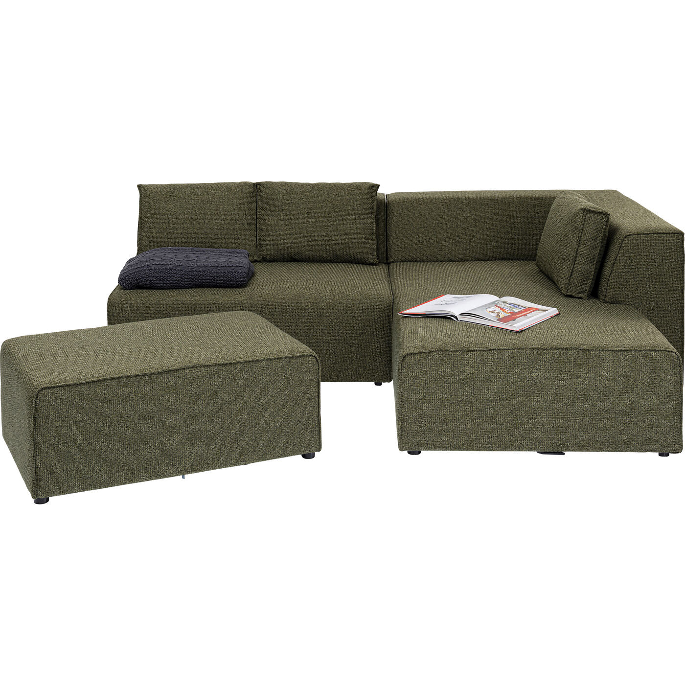 Corner Sofa Infinity Dolce Green Right