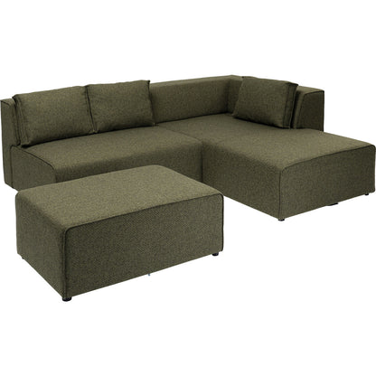 Corner Sofa Infinity Dolce Green Right