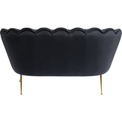 Sofa Water Lily 2 Seater Gold Black