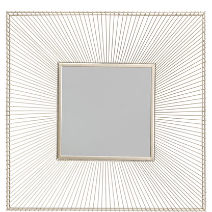 Wall Mirror Dimension Champagne 91x91cm