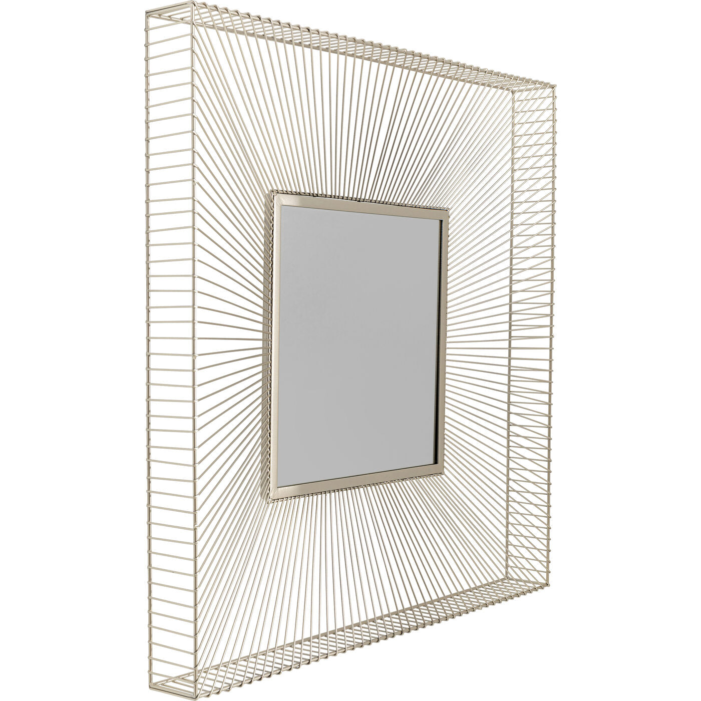 Wall Mirror Dimension Champagne 91x91cm