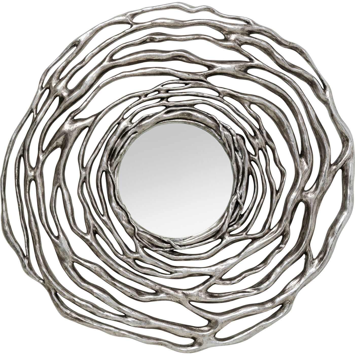 Wall Mirror Twiggy Silver √ò121cm