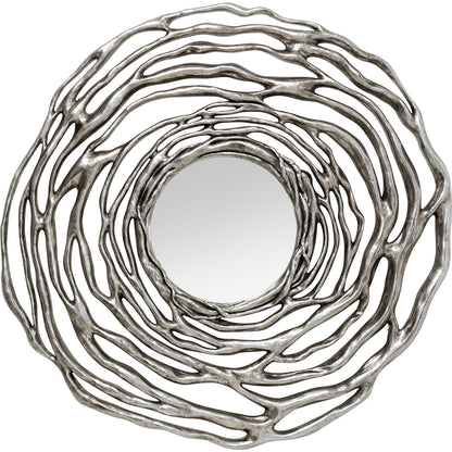 Wall Mirror Twiggy Silver √ò121cm