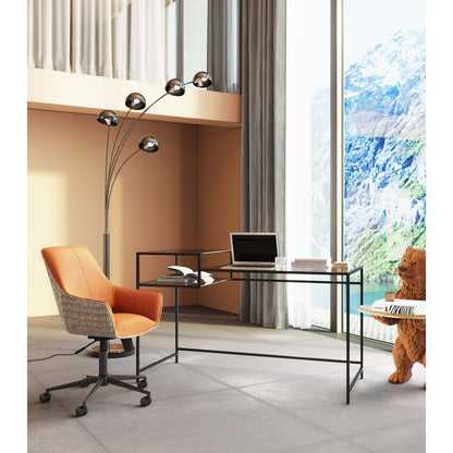 Desk Loft Black 134x60cm