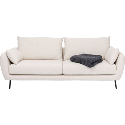 Sofa Amalfi 2 Seater Cream 219cm