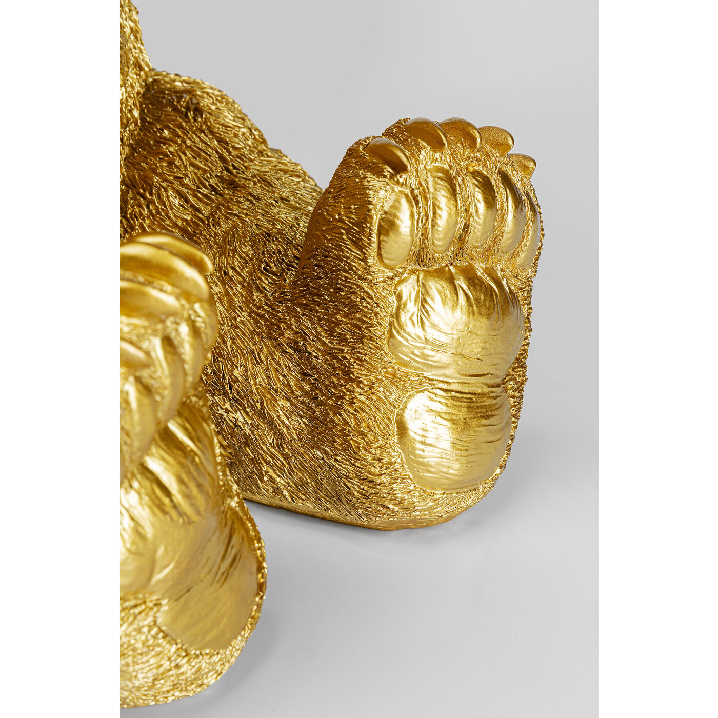 Side Table Animal Bear Gold √ò40cm