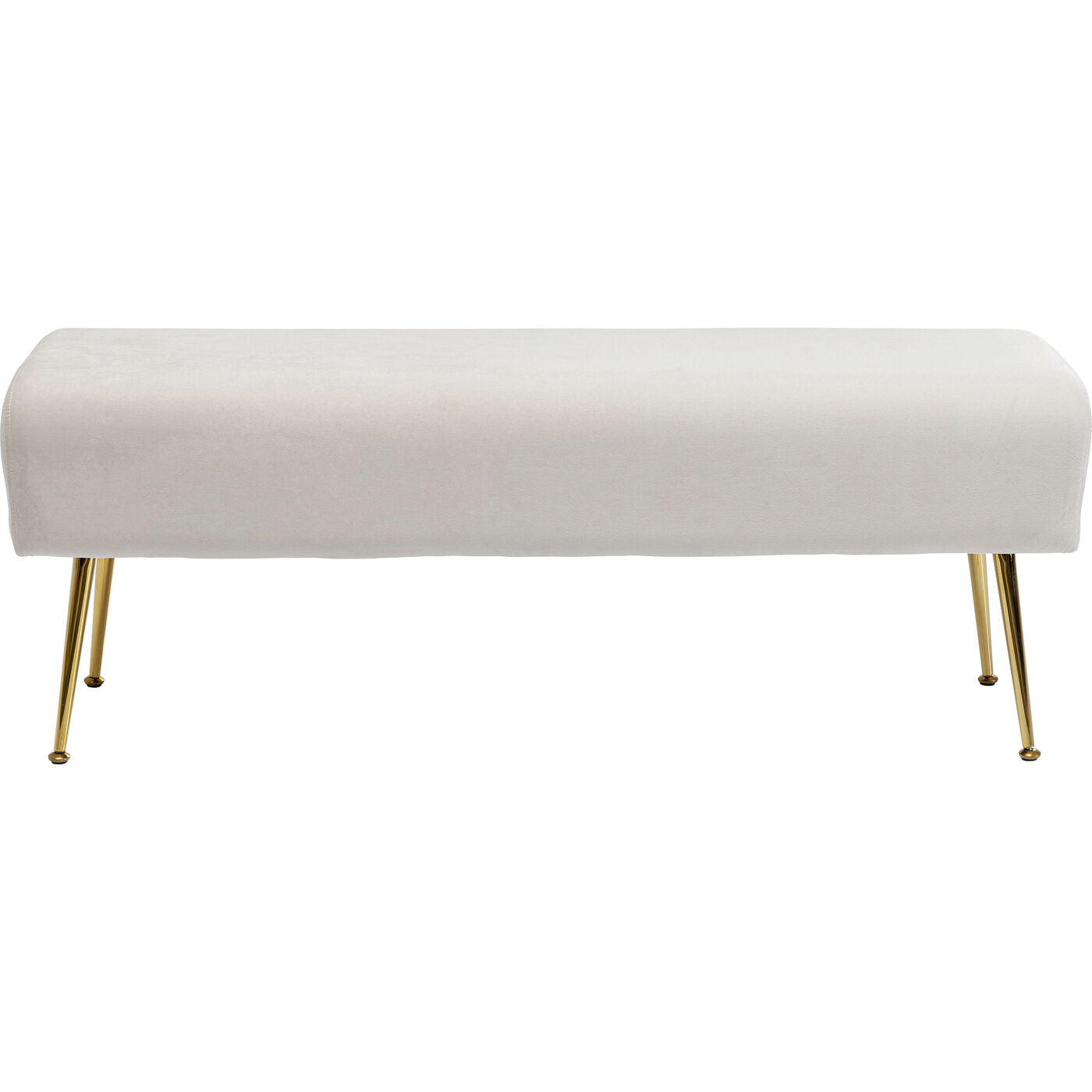 Bench Deria Velvet Cream 110cm