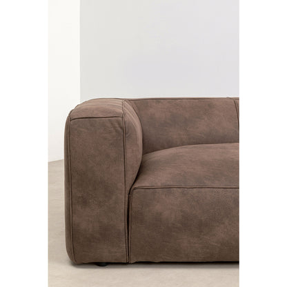 Sofa Cubetto 3 Seater Taupe 220cm