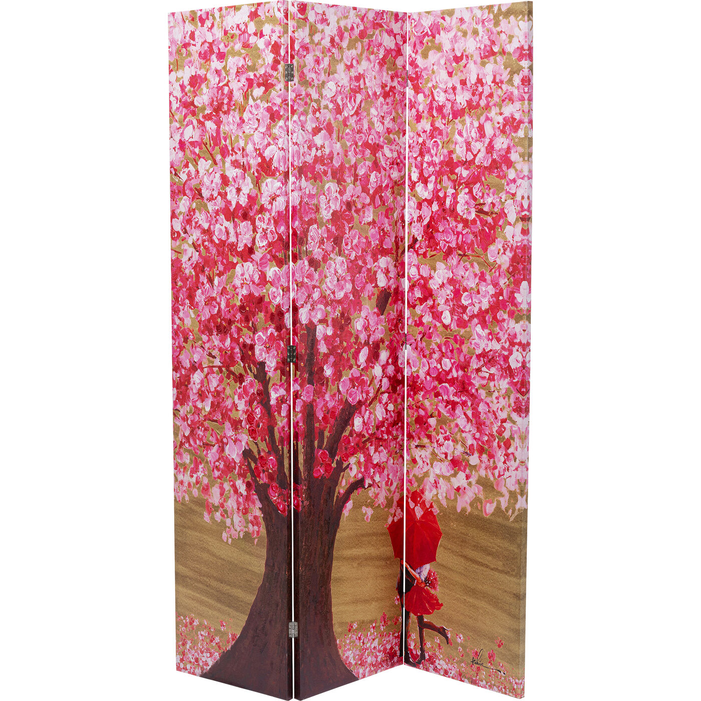 Room Divider Flower Couple vs Flower Boat 120x180