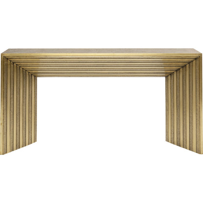 Luxury Brass Console Table