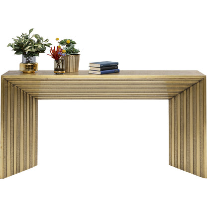 Luxury Brass Console Table