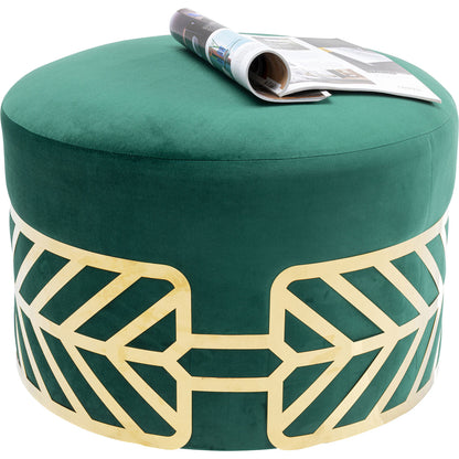 Stool Jenna Green Ø61cm