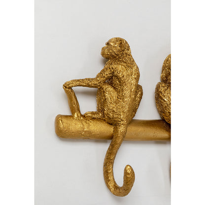 Wall Wardrobe Monkey Hook 70cm